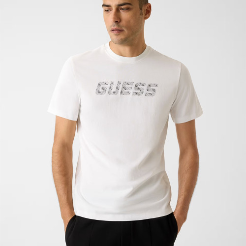 Guess Ανδρική κοντομάνικη μπλούζα Printed logo T-shirt